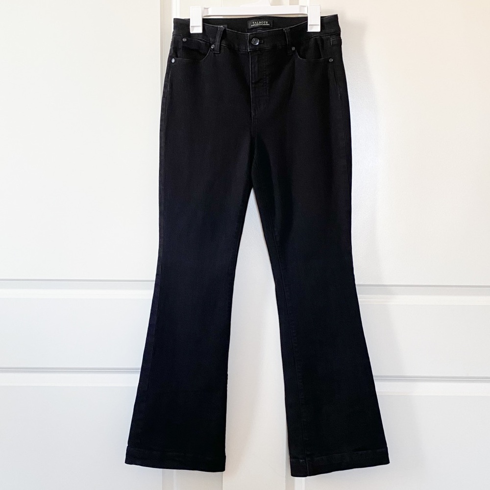 Talbots Flawless Five-Pocket High Rise Flare Jeans